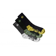 RidgeMonkey apearel crew socks 3 pack size 10-12 zokni horgászkiegészítő