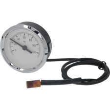 RIEBER TÁV-THERMOMÉTER FEHÉR ø 60 mm 0-120°C beépíthető gépek kiegészítői