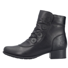 Rieker 78659 00 divatos női bokacsizma