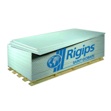 Rigips GIPSZKARTON RBI 12.5X1200X2000MM, IMPREGNÁLTLAP, 2.4M2/DB gipszkarton és álmenyezet