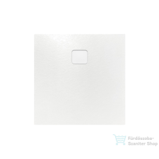 Riho BASEL SLATE 100x80x4,5 cm zuhanytálca, matt fehér D005004105 kád, zuhanykabin