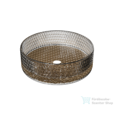 Riho GLAMOUR BOWLS mosdótál, gold glass W047001311 szaniter