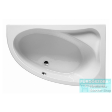 Riho Lyra 153x100 aszimmetrikus sarokkád balos kád, zuhanykabin