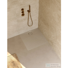 Riho Purite NUVIA 80x80 zuhanytálca, Pebble Grey D009001106 kád, zuhanykabin