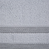  Riki csíkos pamut törölköző Ezüst 50x90 cm