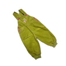 Rikidor Kord Kertésznadrág - Zöld Szíves 74 babanadrág