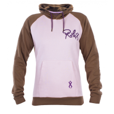 Rilax Női pulóver Rilax Bereba barna-rózsaszín