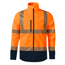 Rimeck ADL5V3 HV DROP Jól láthatósági softshell kabát (narancs, 4XL)