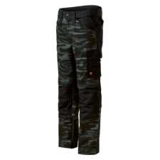 Rimeck Munkanadrág férfi Vertex Camo W09 camouflage dark gray 44 méret munkaruha