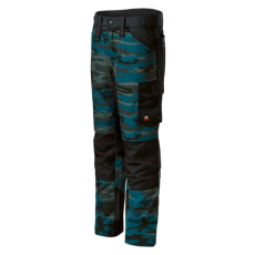 Rimeck Munkanadrág férfi Vertex Camo W09 camouflage petrol 60 méret