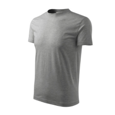 Rimeck Póló unisex Base R06 sötétszürke melírozott XL méret munkaruha