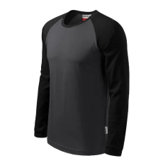 Rimeck Street LS póló unisex ébenszürke S