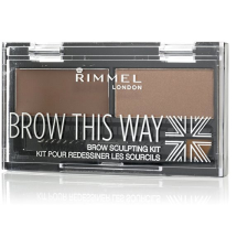 Rimmel London Eyebrow Palette Brow this way 002 Medium Brown, 1,1g szemöldökceruza