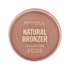 Rimmel London Natural Bronzer Ultra-Fine Bronzing Powder bronzosító 14 g nőknek 003 Sunset arcpirosító, bronzosító