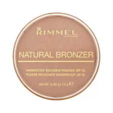 Rimmel London Natural Bronzosító Waterproof Bronzing Powder SPF15, Alapozó - 14g smink alapozó