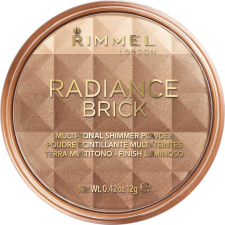 Rimmel Radiance Brick élénkítő bronzosító púder árnyalat 001 Light 12 g arcpirosító, bronzosító