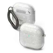 Ringke Air tok AirPods 4 - átlátszó csillogós fülhallgató, fejhallgató tok