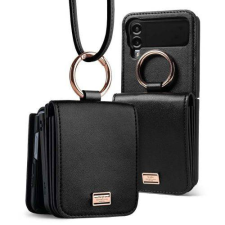Ringke Ringke Galaxy Z Flip 4 Case Folio Signature Card Pocket Black tok és táska