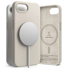 Ringke Silicone MagSafe-kompatibilis tok iPhone 16e - bézs tok és táska