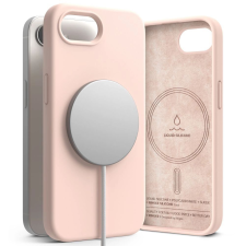 Ringke Silicone MagSafe-kompatibilis tok iPhone 16e - rózsaszín tok és táska