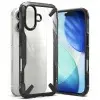 Ringke Telefontok iPhone 17 - Ringke Fusion X Design - fekete ütésálló hátlap tok