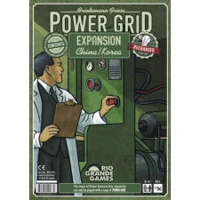 Rio Grande Games Power Grid 4. kiegészítő: Kína/Korea (angol) kiegészítő társasjáték