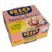 Rio Mare Tonhalkonzerv RIO MARE citrommal és borssal 130g alapvető élelmiszer