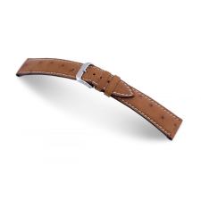 RIOS1931 RIOS Maxime Jaeger LeCoultre struccbőr óraszíj, konyakbarna, 20/16 mm óraszíj