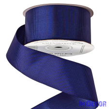  Ripsz szalag 38mm x 20m - Tengerészkék dekorációs kellék