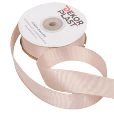  Ripsz szalag drapp 2.5cmx25y dekorációs kellék
