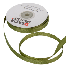  Ripsz szalag mohazöld 1cmx25y dekorációs kellék