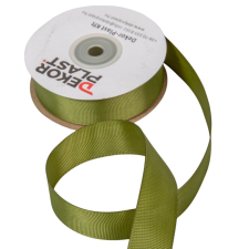  Ripsz szalag mohazöld 2.5cmx25y dekorációs kellék