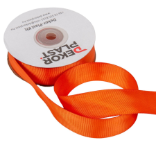  Ripsz szalag sötét narancssárga 2.5cmx25y dekorációs kellék