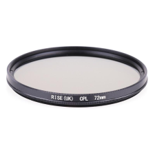 RISE(UK) cirkuláris polárszűrő 72mm (CPL) RISE(UK) objektív szűrő
