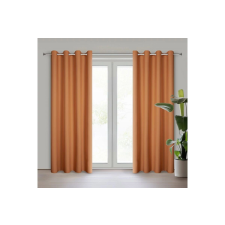  Rita egyszínű dekor függöny Vörös 140x250 cm lakástextília