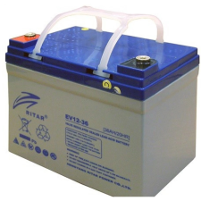Ritar EV12-36 12V 36Ah elektromos járműmeghajtó akkumulátor szünetmentes áramforrás