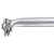 Ritchey Classic alumínium nyeregcső,31,6x350 mm, két csavaros, hátrahajló fejjel, ezüst