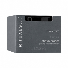 Rituals Homme Collection Shave Cream Refill Borotválkozó Krém Utántöltő 250 ml borotvahab, borotvaszappan