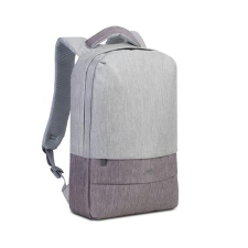 RivaCase 7562 Prater Anti-theft Laptop hátizsák 15.6" szürke-barna (4260403579831) (r4260403579831) számítógéptáska