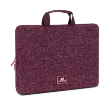 RivaCase - 7913 Laptop sleeve with handles 13,3" Burgundy red számítógéptáska