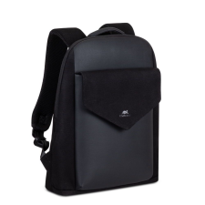 RivaCase 8524 Canvas backpack Black (4260403579206) - Notebook Hátizsák számítógéptáska