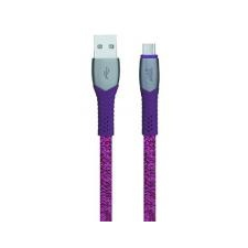 RivaCase USB kábel, USB - micro USB, 1,2 m, RIVACASE "PS6100", piros kábel és adapter