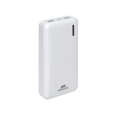 RivaCase VA2572 20000mAh QC/PD Powerbank fehér (4260709011240) (4260709011240) power bank