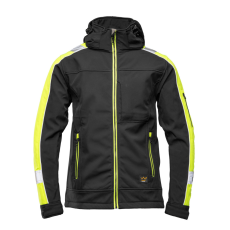 Rival ARSO Softshell munkáskabát Fekete/Sárga - 3XL