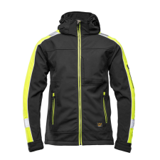 Rival ARSO Softshell munkáskabát Fekete/Sárga - M munkaruha