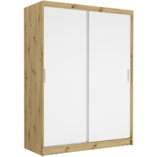  RIVANO III. Gardróbszekrény 150x200x60 - artisan, fehér bútor