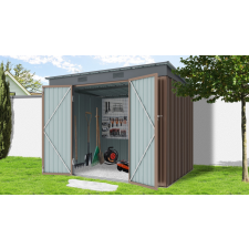 RIWALL RMSP 6x8 brown fém kerti tároló kerti tárolás