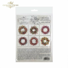  Rizspapír 14,8x14,8cm 6db/cs dekorációs kellék