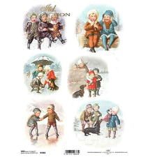  Rizspapír - huncut gyerekek dekorációs kellék