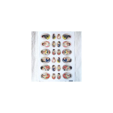  Rizspapír – ovális képek, hölgyek. Mérete: 32x45 cm dekorációs kellék